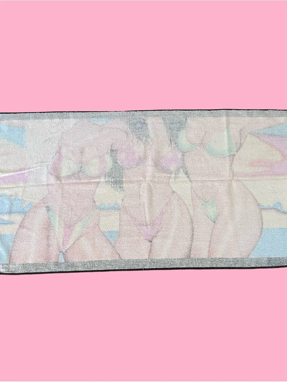 Vintage 1992 Bikini Girls Beach Towel